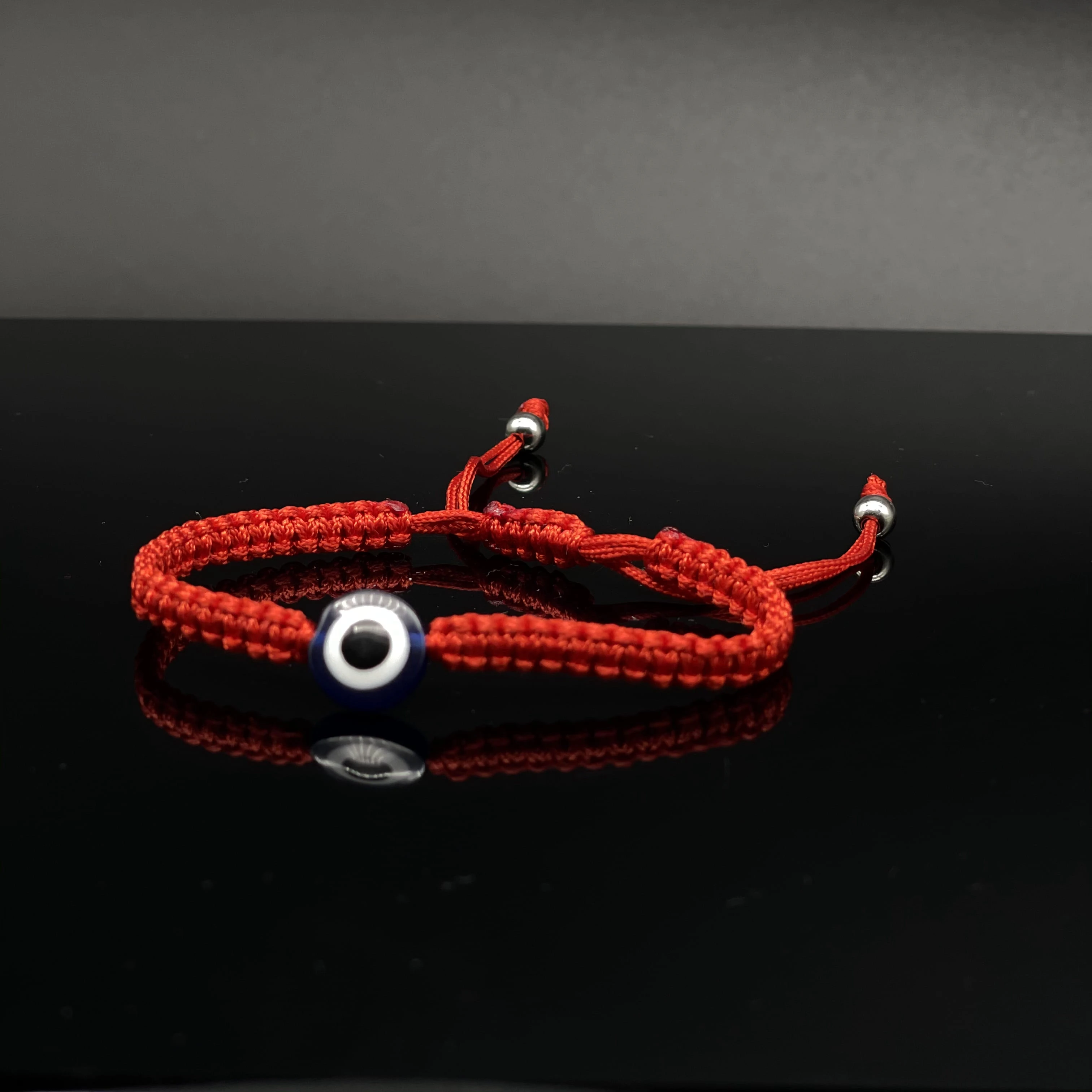 

Handmade Evil/Eye Red String Ojo Turco Kabbalah Protection Luck Amulet Wish Bracelet Jewelry for Women Men Family Friend