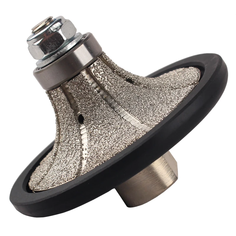 RAIZI 5/10/13/15/20/25/30 mm Demi Bullnose Half Bullnose B Shape Profiling Diamond Profile Grinding Wheel for Granite