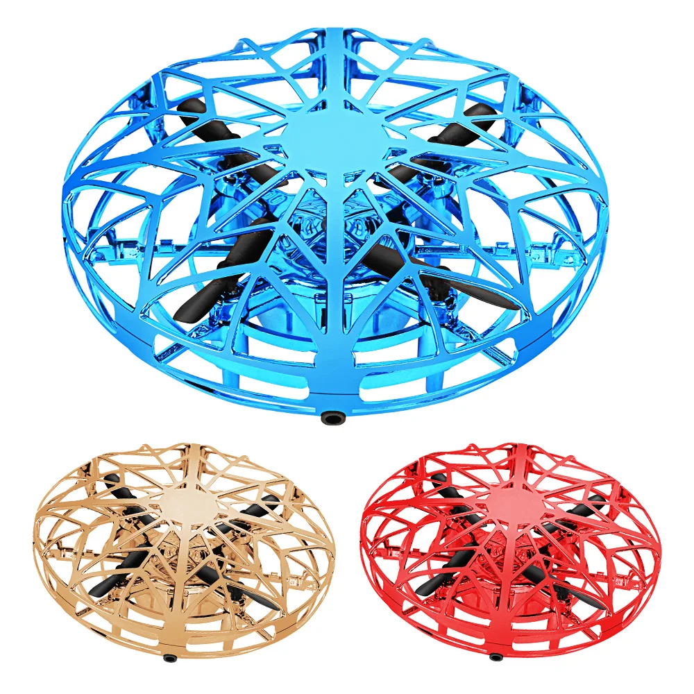 

Factory Price Drone Hand Control UFO Drone With Led Light Toy Drones For Kids