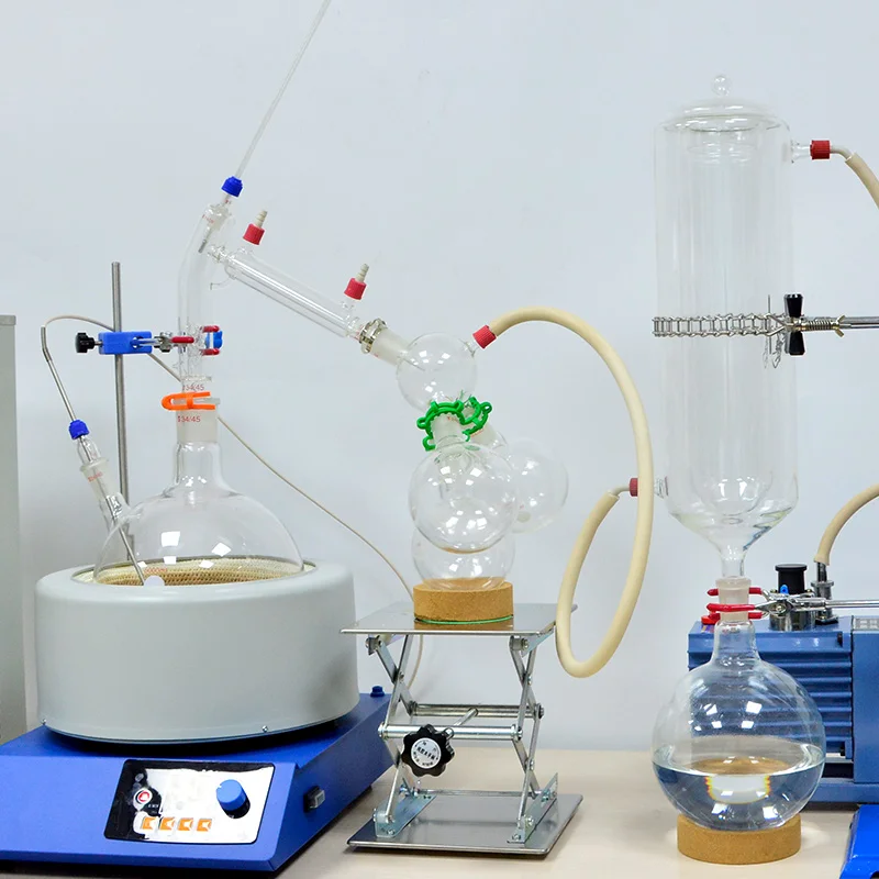 
Best Price 5l Glass Vacuum cbd Short Path Distillation 