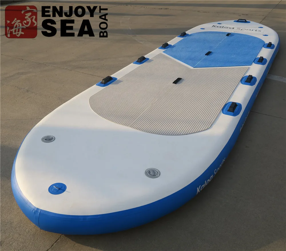 

18 feet Multi 10 Person SUP Big Team inflatable SUP stand up paddle board FOR A SUPER FUN SURF, Customized color