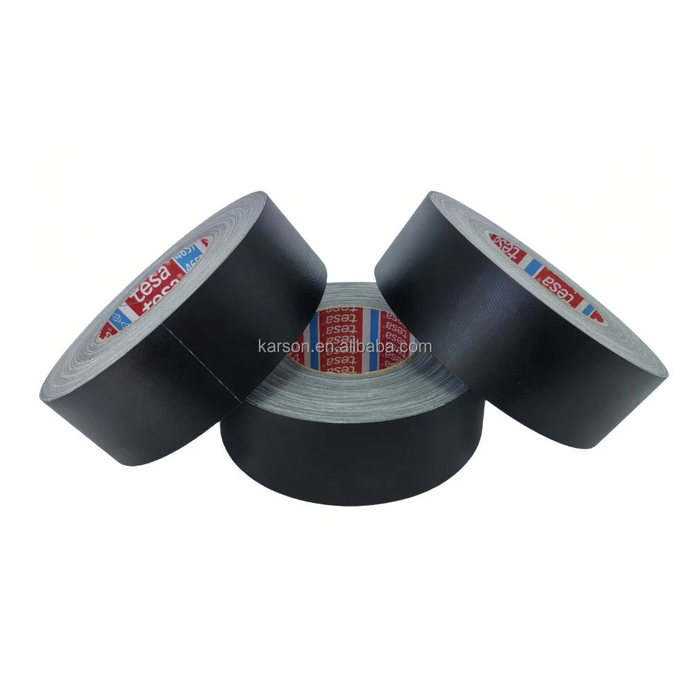 Tesa 4657 Cloth-based Tape Automotive Machinery Hole Plugging Powder Blasting Masking Pipe Repair Waterproofing