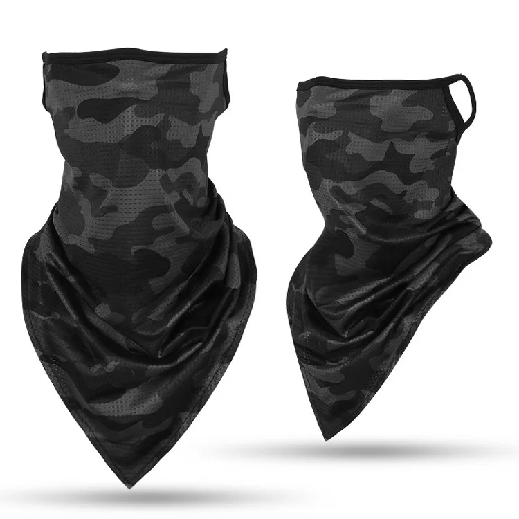 
Comfortable breathable unisex face bandana headband for sale camo triangle scarf tubular sports bandana 