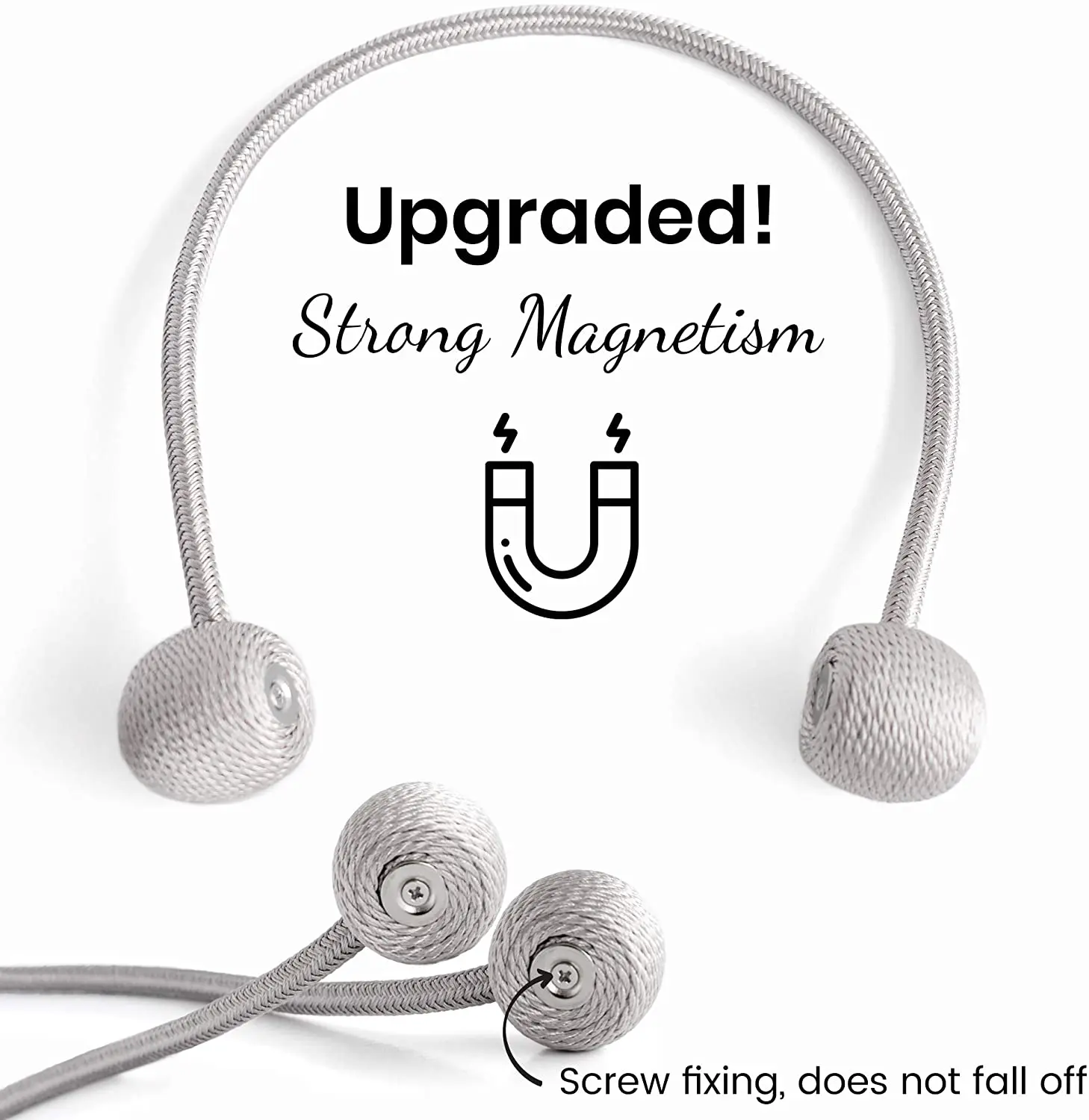 
New Product Ideas 2019Magnetic curtain tie back,hooks,curtain tieback 