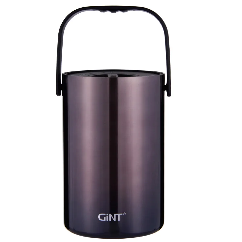 

GiNT 2L New Arrival Vacuum Food Container Insulated Food Jar Stainless Steel Thermal Lunch Boxes for Food, Customized colors acceptable
