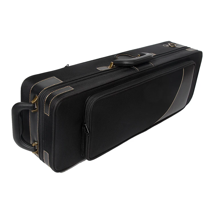 

High Quality Canvas Straight Soprano Saxophone Cases with Wear-resisting, Customized color