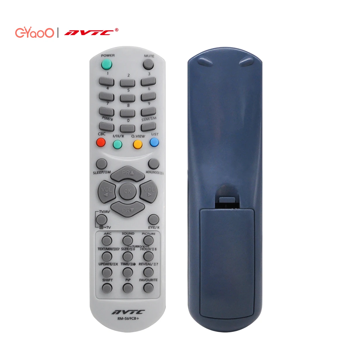 

NVTC RM-569CB Wireless Infrared CRT Old TV Remote Control