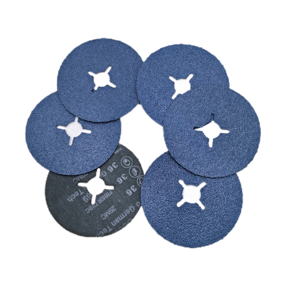 125mm/5inch Customizable Zirconium Abrasive Fibre Disc for OEM Applications