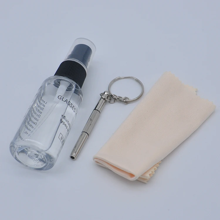 

2019 newest plastic bottles liquid eye glasses cleaner, Transparent