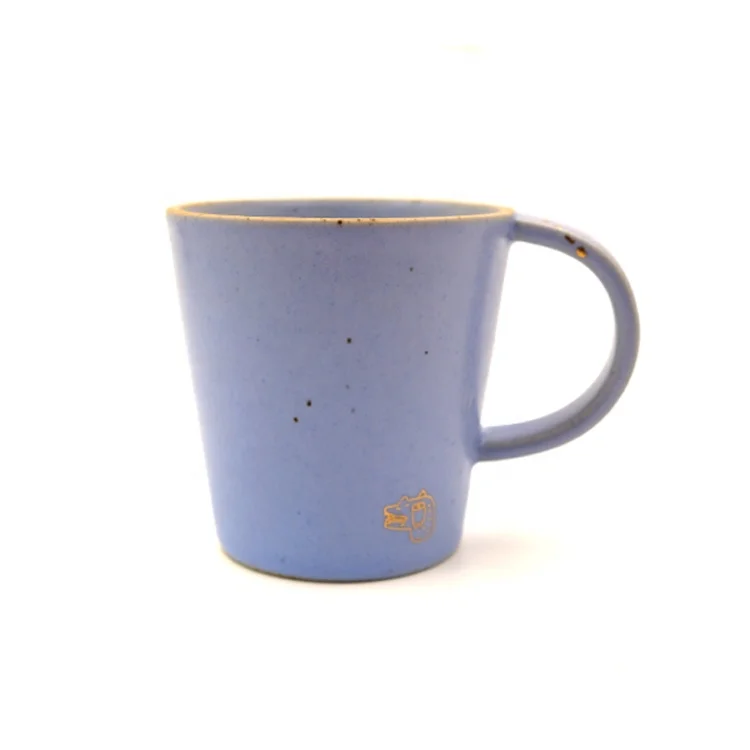 

New High quality customized own design more more cup ceramic coffee mug, Blue