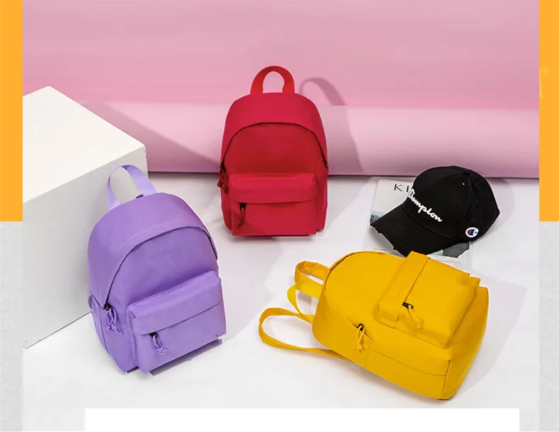 

Teenage Girls small Female Phone Pouch Multi-Function Small Bagpack shoulder bag mini backpack women, Mix color