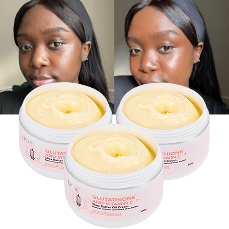 Private Label Natural Shea Butter Oil Extract Vitamin B5 Collagen 100g Improve Dry Rough Skin Hydrating Moisturizing Skin Care