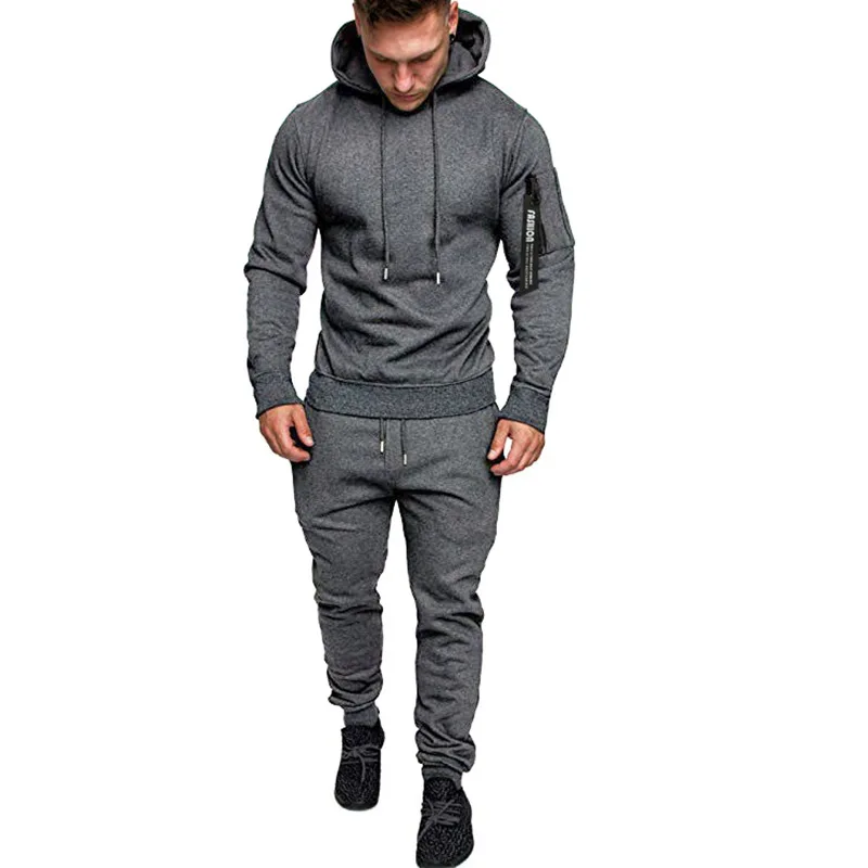 

2021 new men's outdoor sports leisure t thermal sublimation camouflage set wholesale style fitness running