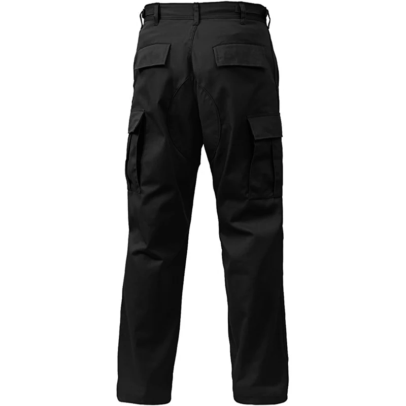 Men's Security Guard Black Pants Outdoor Apparel Water Repellent ...