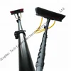 heavy duty telescopic cleaning water fed pole including soft brush