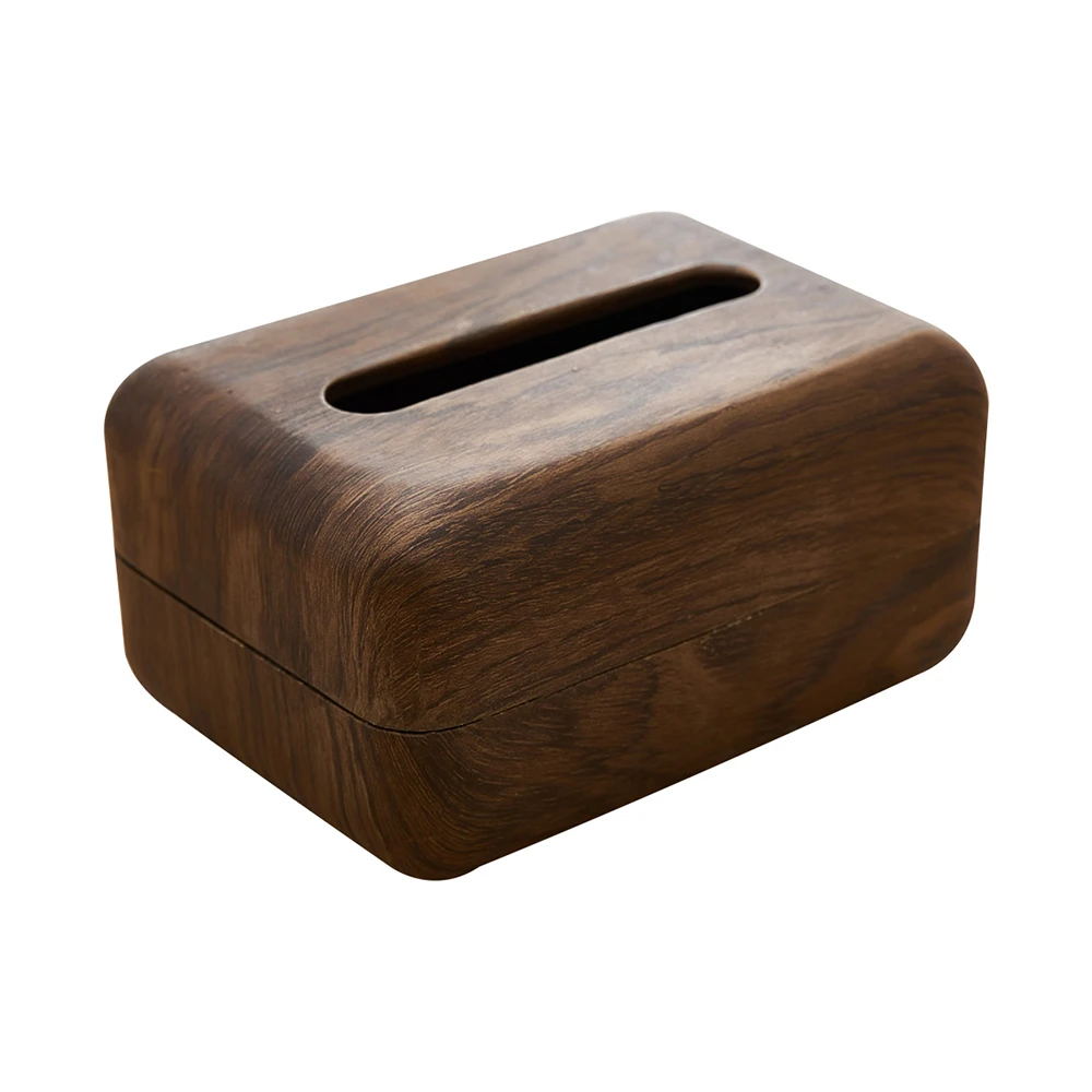 

Napkin Holder Box Desktop Seal Baby Paper Storage Box Dispenser Holder Household Resin Dust-proof with Lid Tissue Box