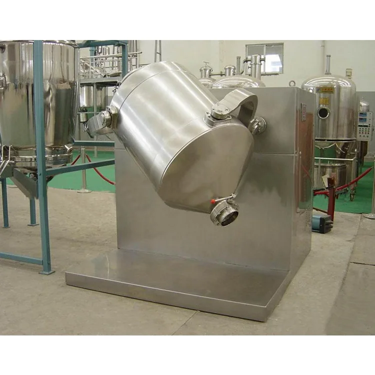 Pharmaceutical 3D motion mixer for powder