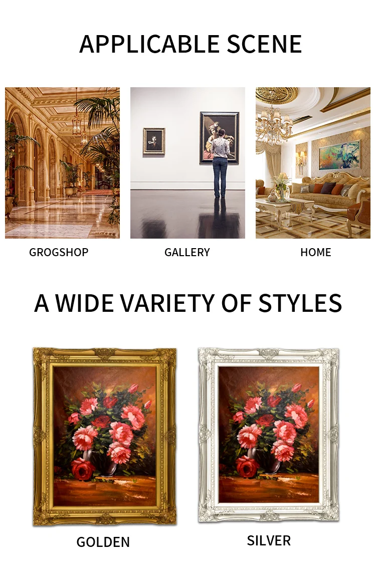 Custom Size A0 A1 A2 A3 A4 Solid Wood Classical Brown Wood Frame Photo