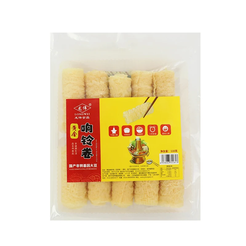 Hot Sale Healthy Food Organic Bean Curd Roll Hotpot Golden Beancurd Roll Buy Bean Curd Roll Organic Bean Curd Roll Golden Beancurd Roll Product On Alibaba Com