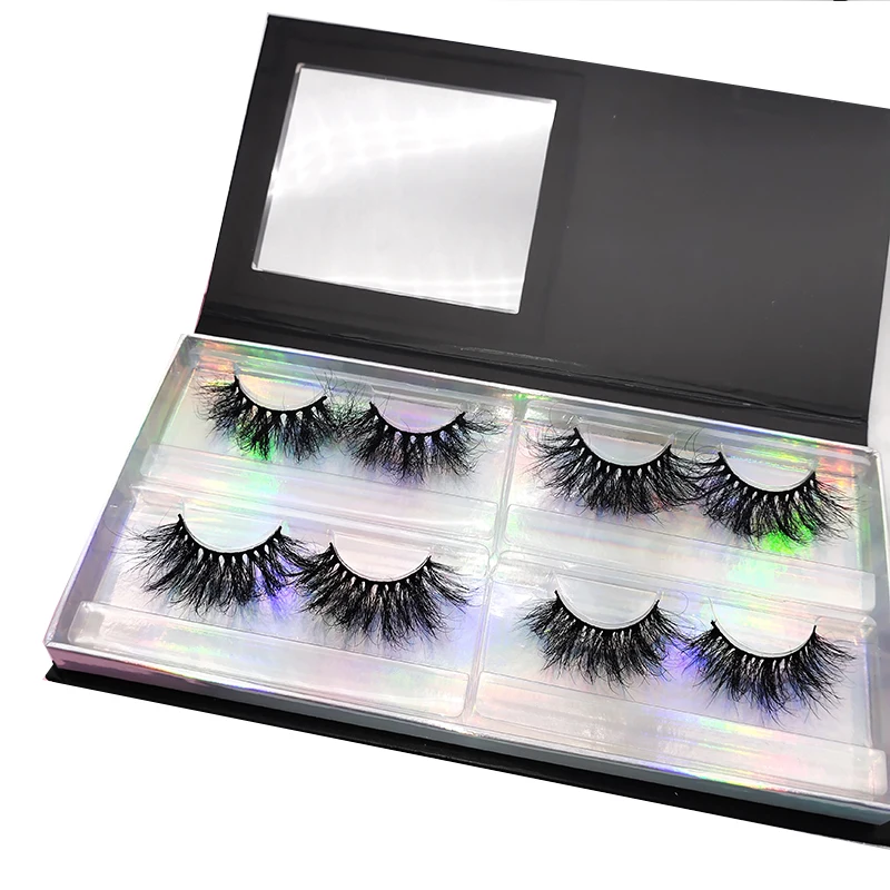 

Wholesale Natural 3d 25mm Mink Custom Label Eyelashes Vendor