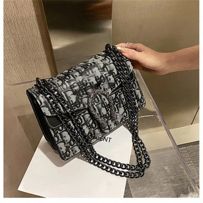 

Luxury Women Bag Fashion Custom Logo D Wholesale Handbags, Black/coffee