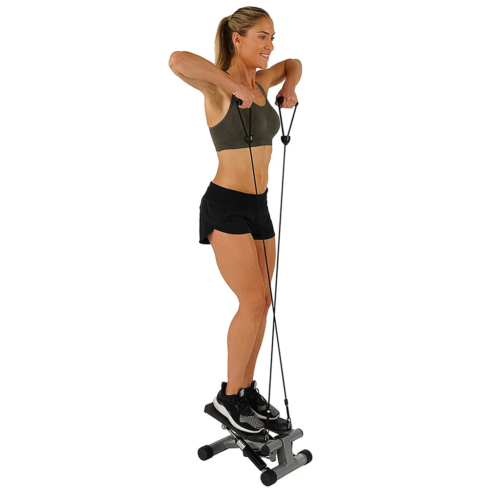 

Mini Stepper with Resistance Bands, Black