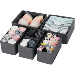 Set of 6, Foldable Fabric storage container for So