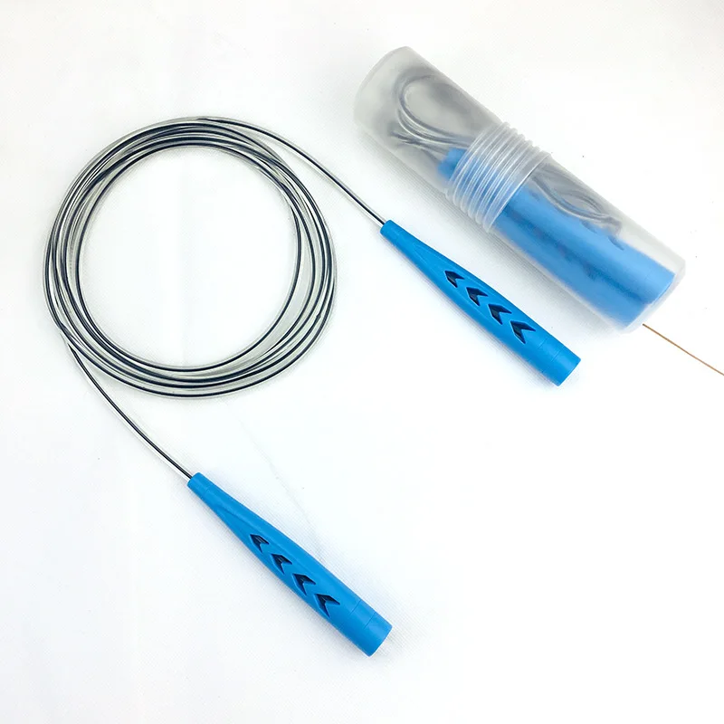 

High quality Adjustable PVC plastic fitness workout skipping rope jump rope for men&women, Blue, black, white, red, pink
