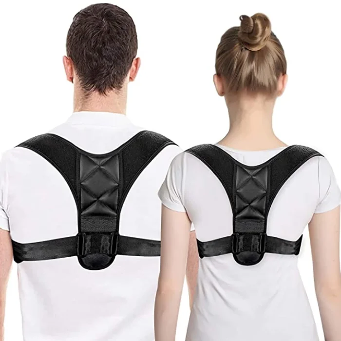 

Factory Price Neoprene Lumbar Back Support Belt Posture Corrector Back, Black