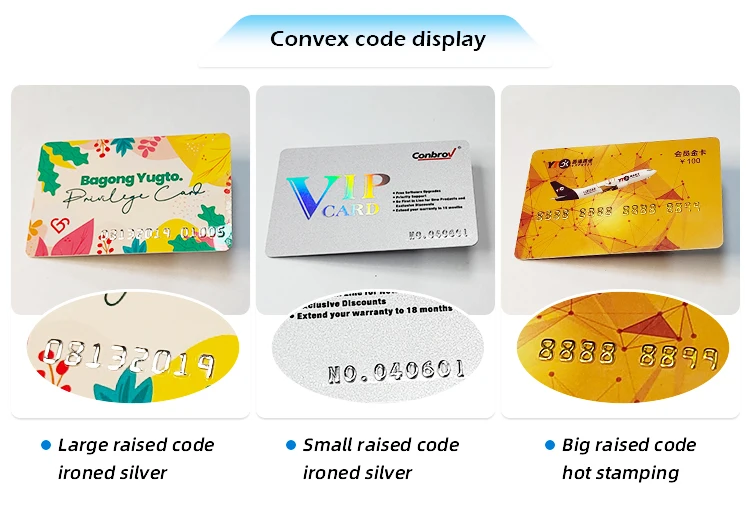 Custom printed free sample blank white plastic magnet membership cards  pvc loyalty gift card with qr code