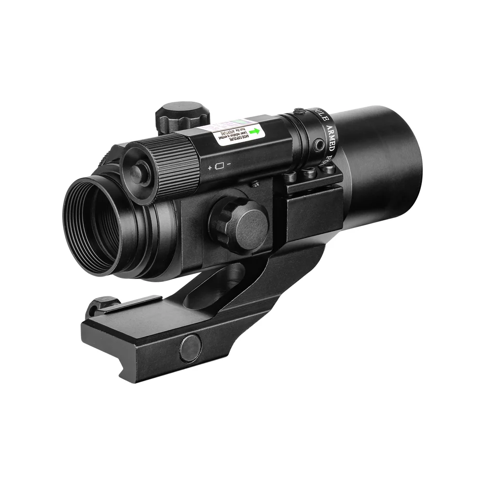 

1x30 Red Dot Scope Holographic Collimator Tactical Green Laser Sight With 20MM Weaver For Hunting Rifle Airsoft