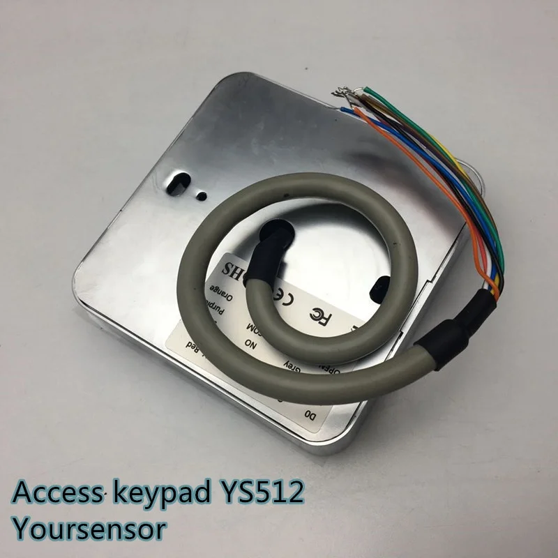 

RTS keyless door access system waterproof metal case RFID 125khz standalone door access control with 2000 users(YS512)