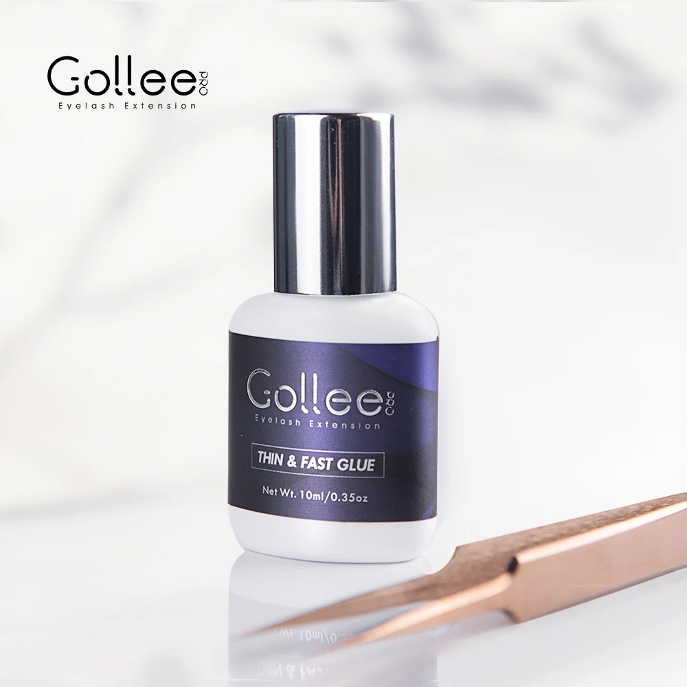 

Gollee Adhesive Long Retention Hot Eyelash Extension Professional Distribution Glue, Black eyelash distribution