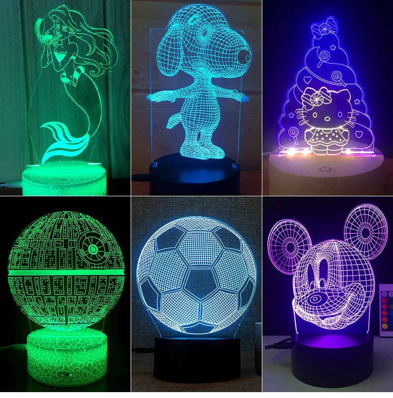 Display stand motion night lights outdoor for adults