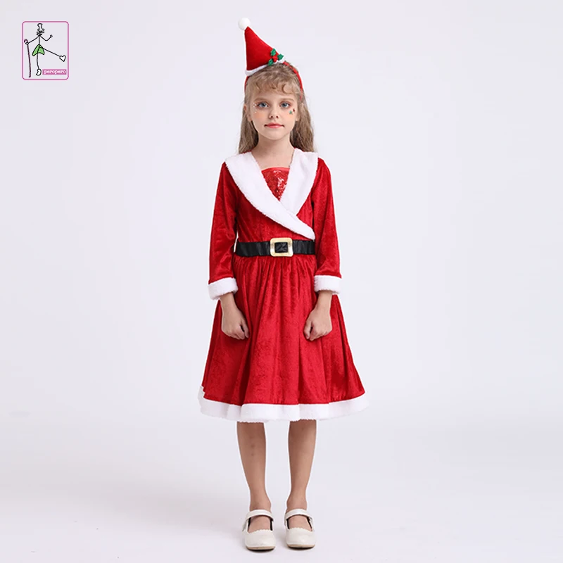 Wholesale christmas eve costumes christmas party costume christmas costume for children