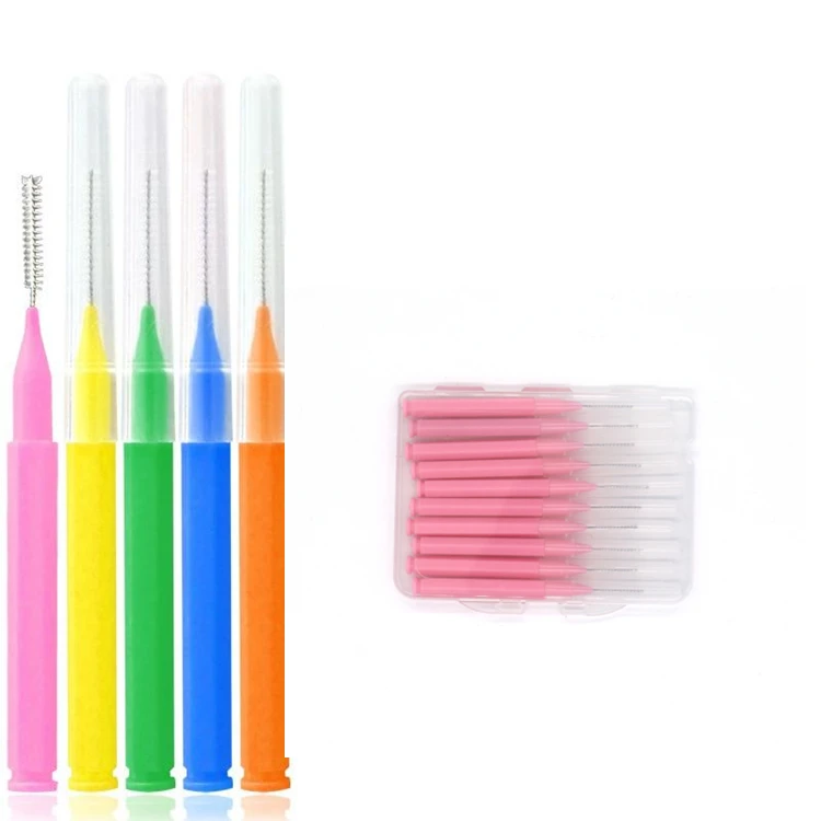 

High Quality CE approved Toothpick Toothbrush Oral Care Orthodontic Interdental Wire Brush