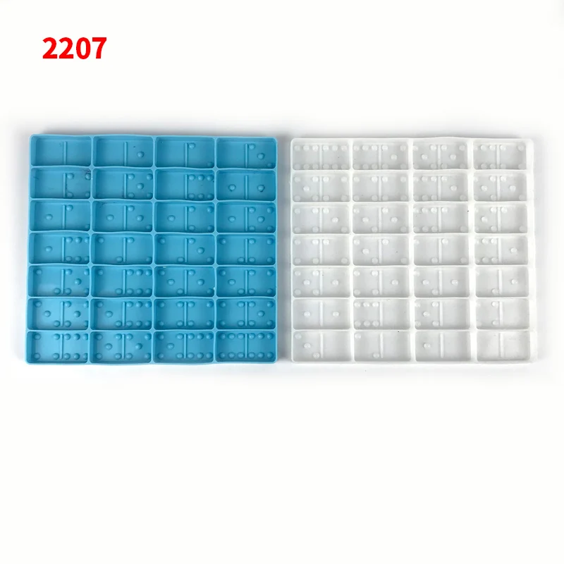 

2207 regular domino silicone mold professional size, 1cm THICK