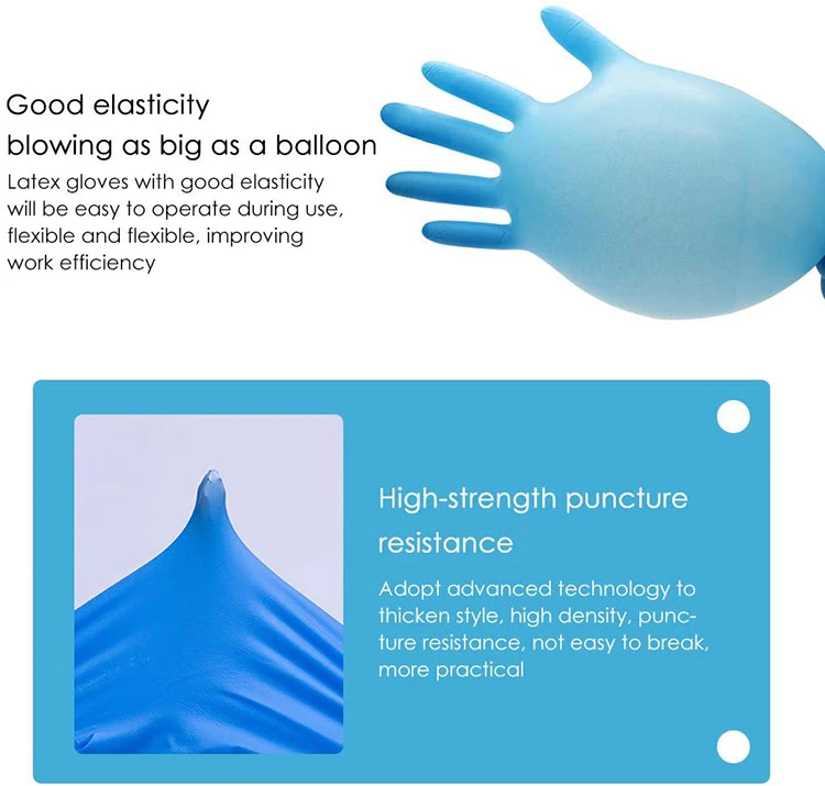 nitrile or vinyl gloves