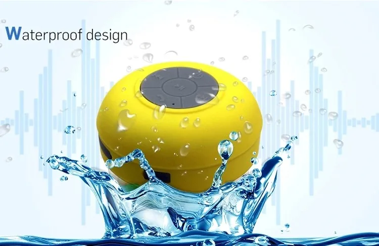 Wholesale 2020 Bluetooth Speaker with Suction Cup Silicon speaker portable Waterproof wireless speaker - ANKUX.COM
