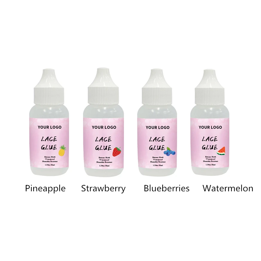 

Pineapple Scent Private Label Strawberry Scent Waterproof Glue Blueberry Scent Hold Invisible Hair Glue