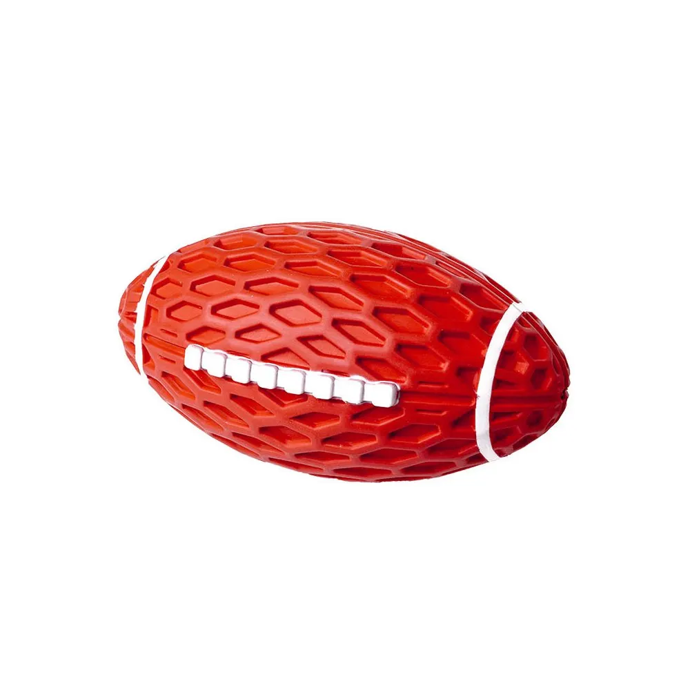 

Dog Ball China Wholesale Outdoor Training Anti-bite Rugby Football Pets Toys, Red/orange/green