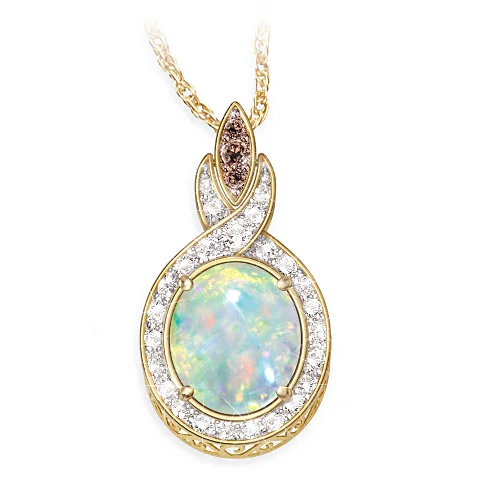

Fashion Glitter Glamour Lady Egg White Rhinestone Oval Pendant Necklace