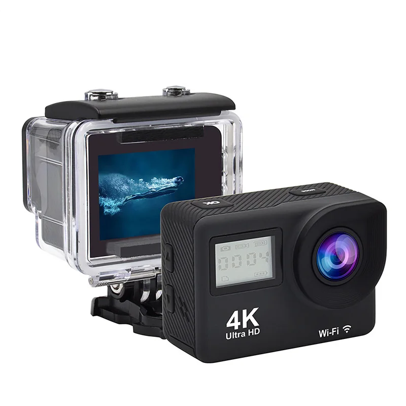 

Action Camera 4K / 30fps WiFi 2.0" 170D Underwater Waterproof Helmet Video Recording Cameras Sport Cam