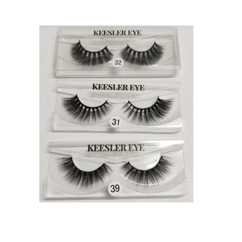 

Natural 3D thick black eye lashes faux mink 3d eyelashes synthetic make your own eyelash logo, Natural black