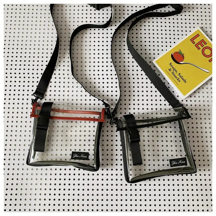 

Factory Promotion Woman's Shoulder Bag Transparent Crossbody Bag Fashion Jelly Bag Women