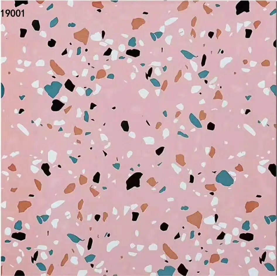Colorful Terrazo Series Digital Printing Anti Slip Floor Tiles