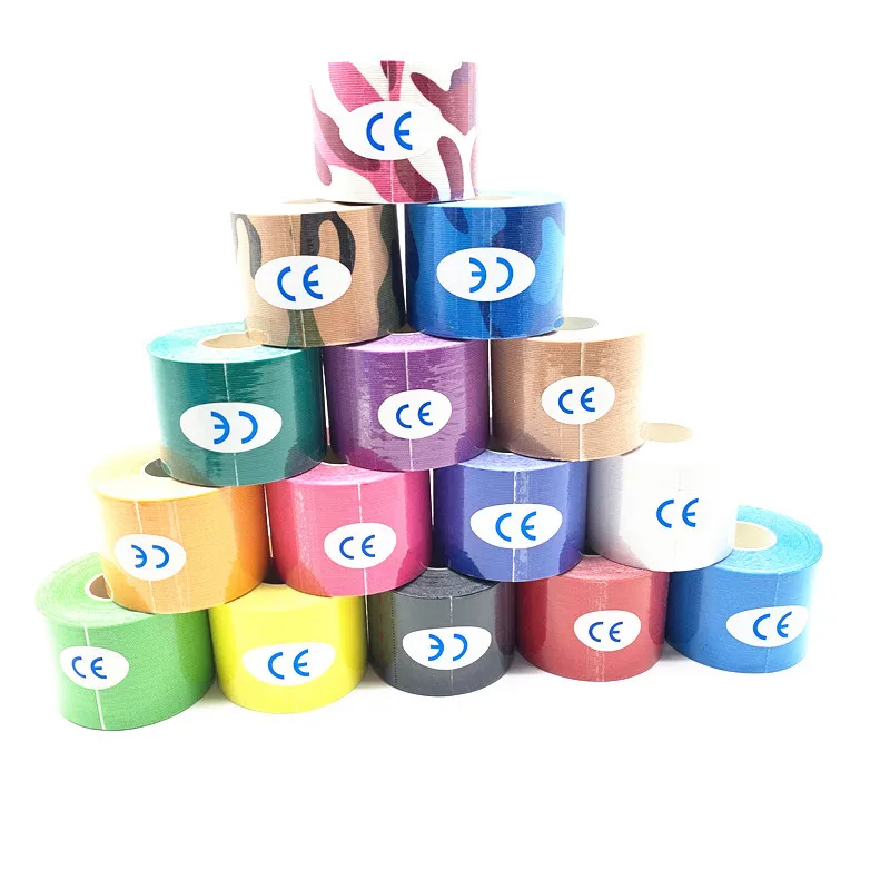 

Wholesale Uncut Muscle Sports Tape 5cm x 5m roll Kinesiology Tape, 15colors