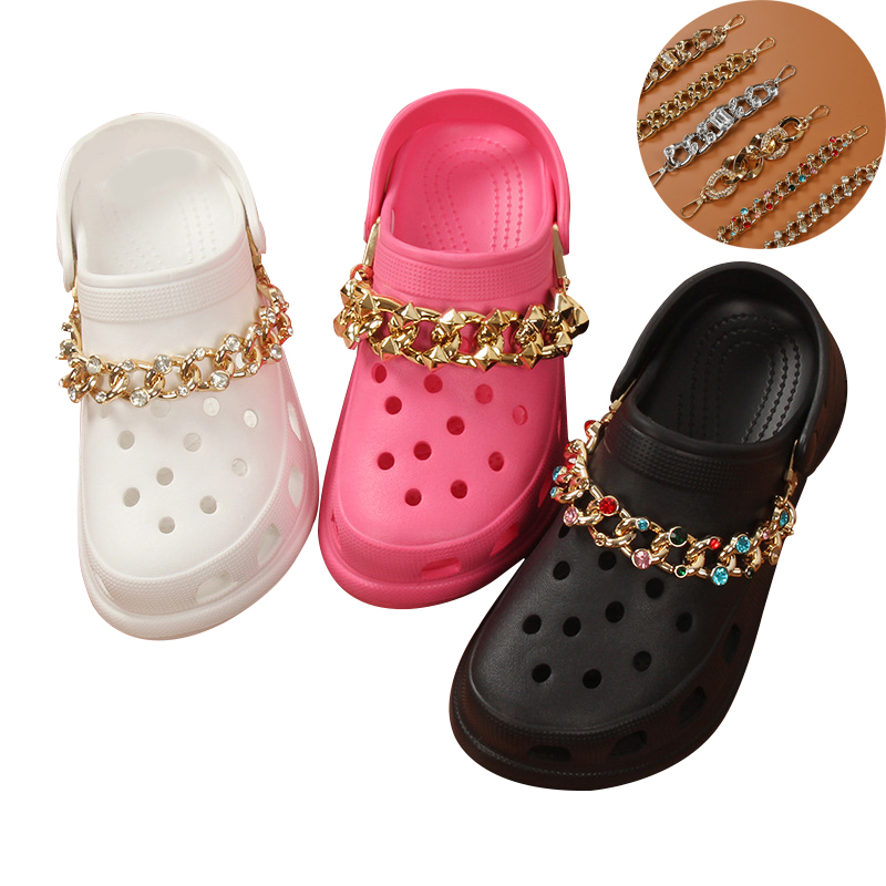 

Wholesale fashion shoe charms metal bracelet luxury shoe charms Factory direct sales popular shoe charms