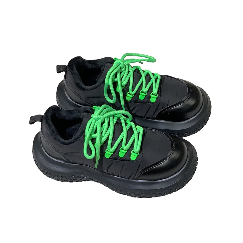 

Thick soled shoes for women in autumn and winter, Customized color
