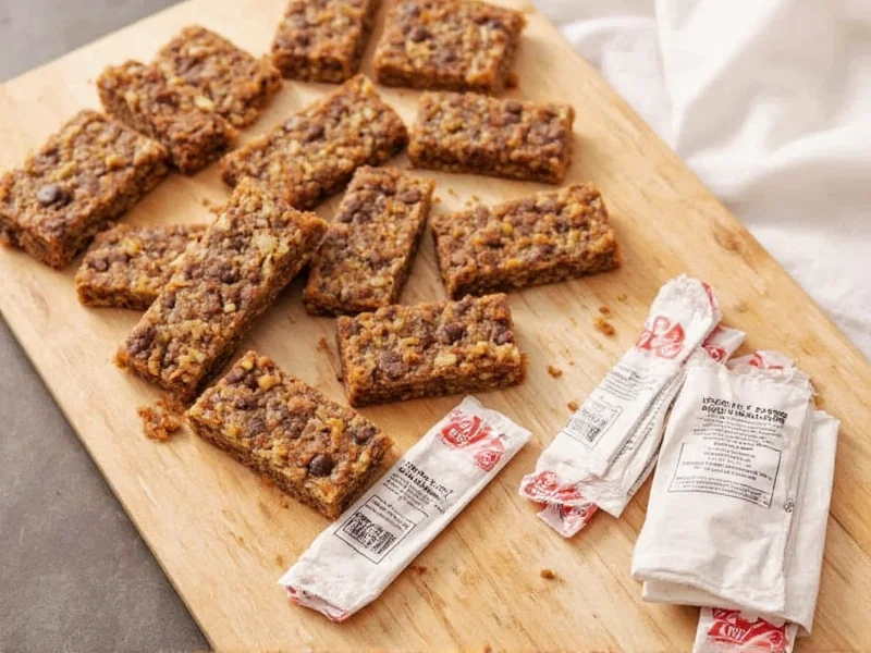 Homemade RX Bars sliced and packaged